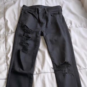 American Eagle Outfitters Balck Denim Jeans